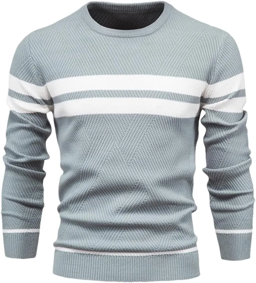 

Мужской свитер с длинным рукавом, O-Neck, Slim Dninmim