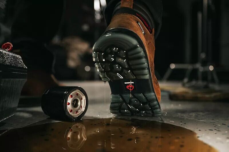 Мужские водонепроницаемые рабочие ботинки Wolverine Floorhand LX 6 дюймов — фото 3