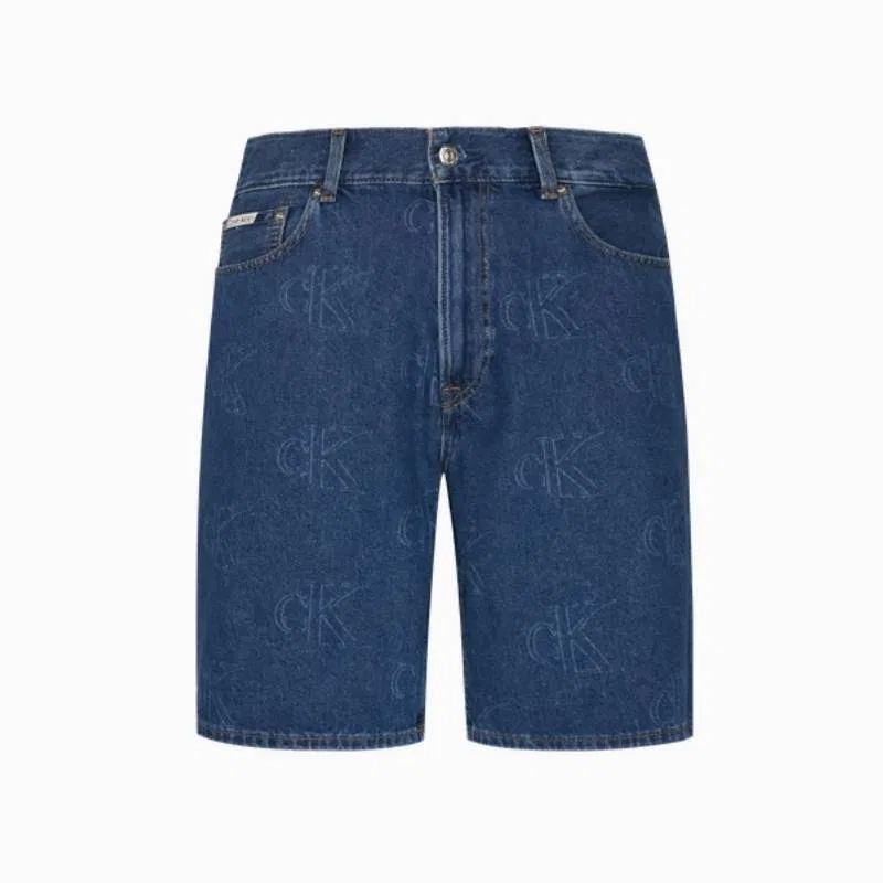 Джинсовые шорты мужские Calvin Klein, ZGX-Denim Blue