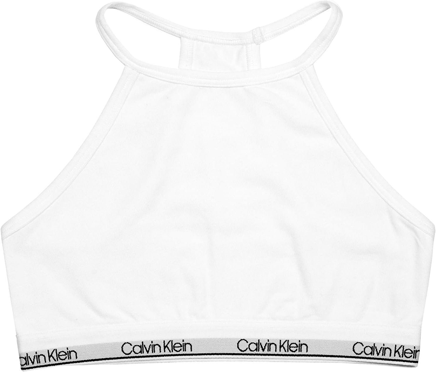 Спортивный бюстгальтер Calvin Klein Girls для девочек, хлопковый бюстгальтер-бралетт с регулируемыми бретельками, Lilac — фото 2