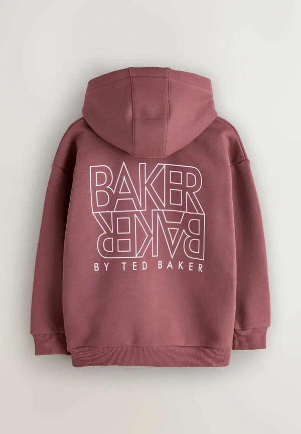Худи с графическим принтом Baker By Ted Baker, Burgundy — фото 2
