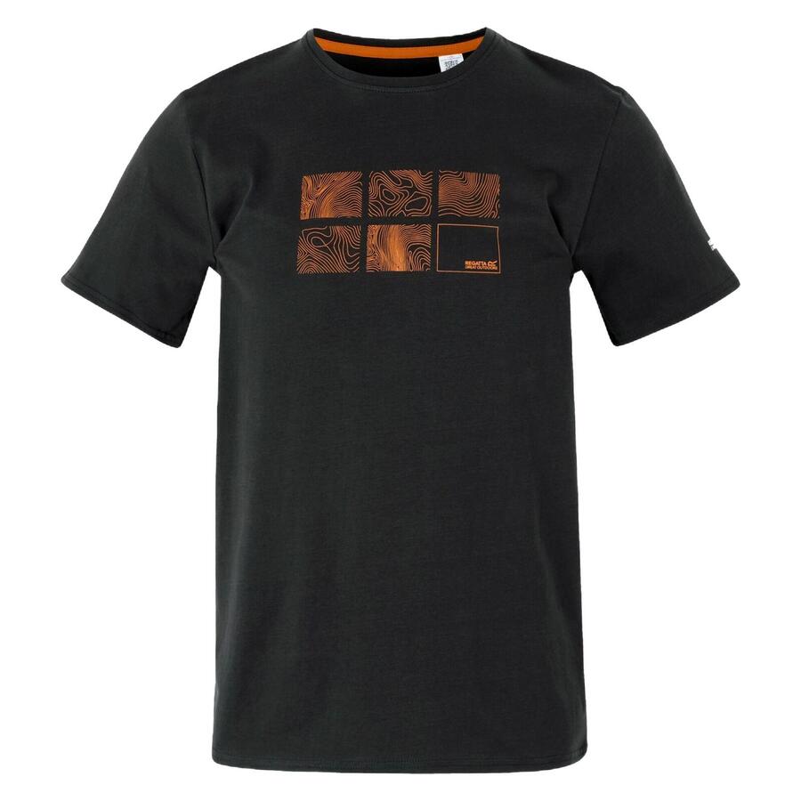 

REGATTA Футболка легкая, мягкая, с защитой от УФ-излучения, дышащая мужская - Breezed V