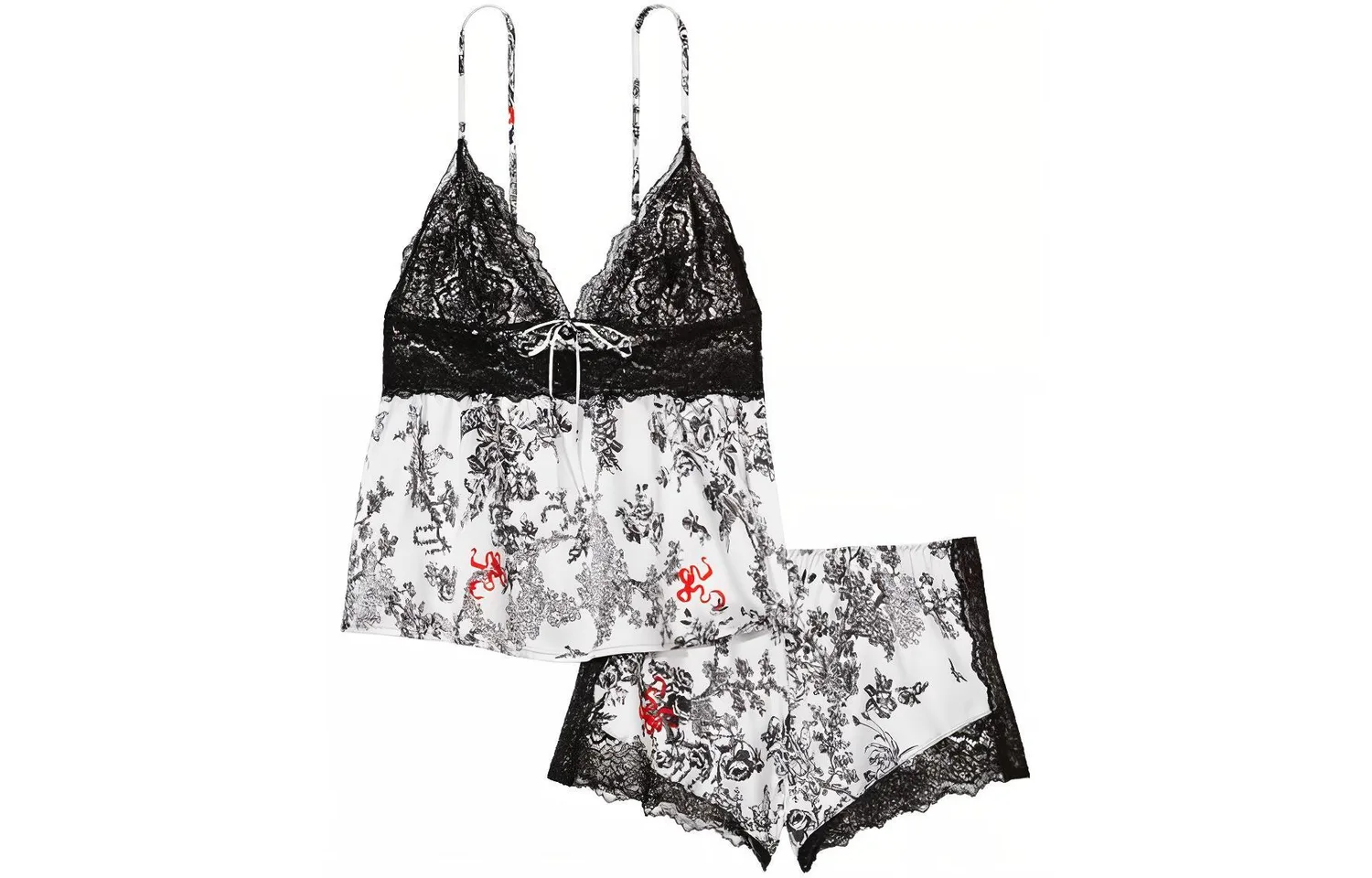 Victoria's Secret Пижамный комплект женский Ink Wash White