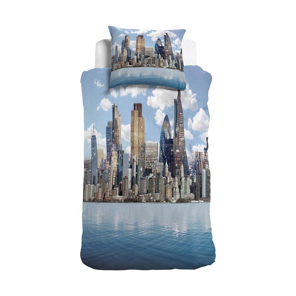 

Постельное белье Dream Sleep Нью-Йорк 155х220 см + 80х80 см Traumschlaf