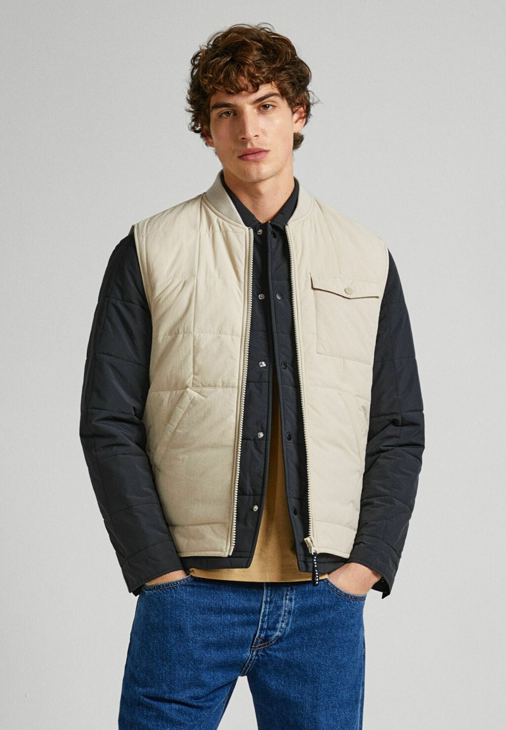 

Жилет Pepe Jeans VINCENZO, цвет light beige
