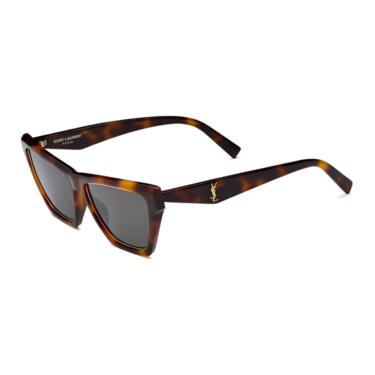 

SAINT LAURENT Солнечные очки кошачий глаз, Tortoiseshell