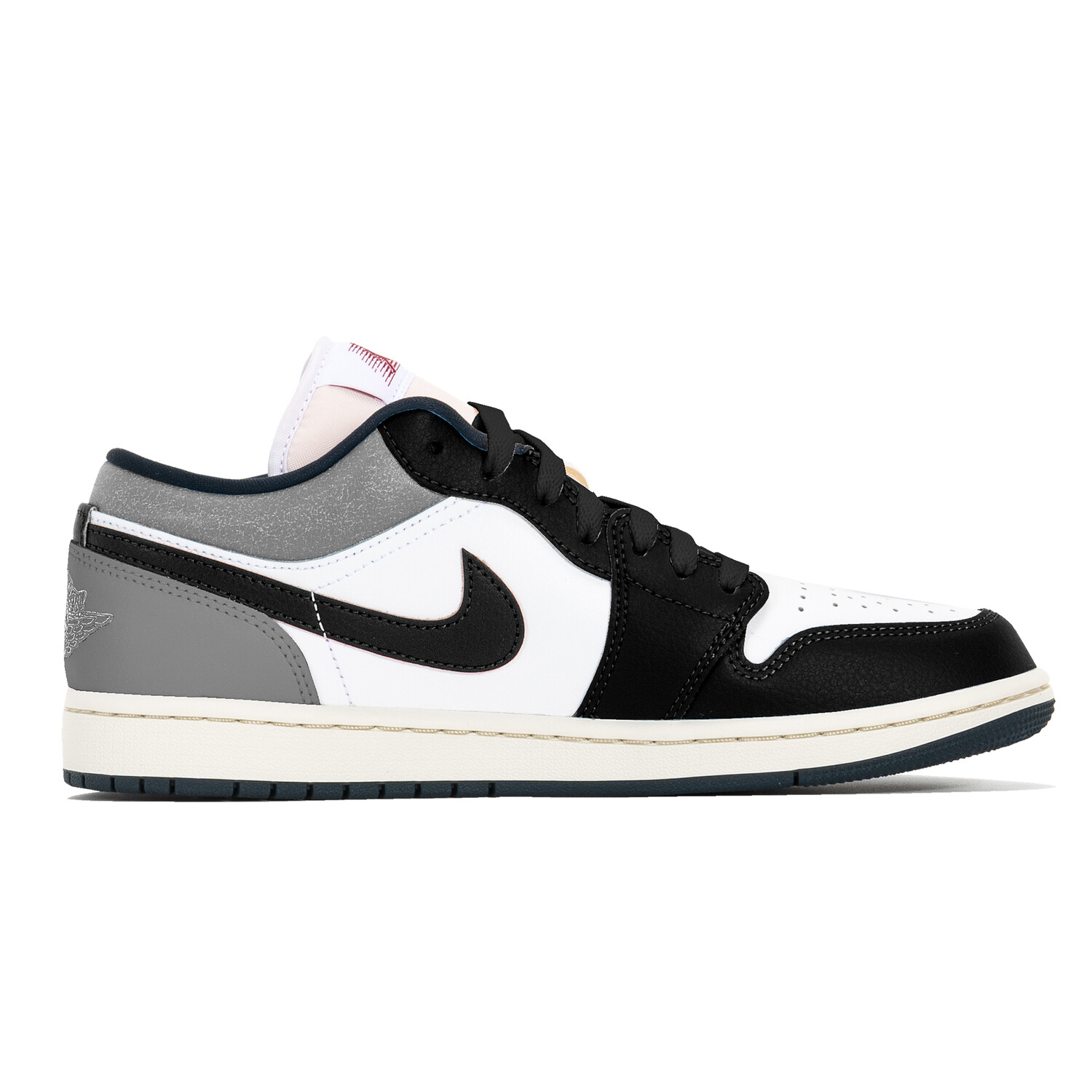 Кроссовки Air Jordan 1 Vintage Basketball Shoes Men Low-Top White — фото 3