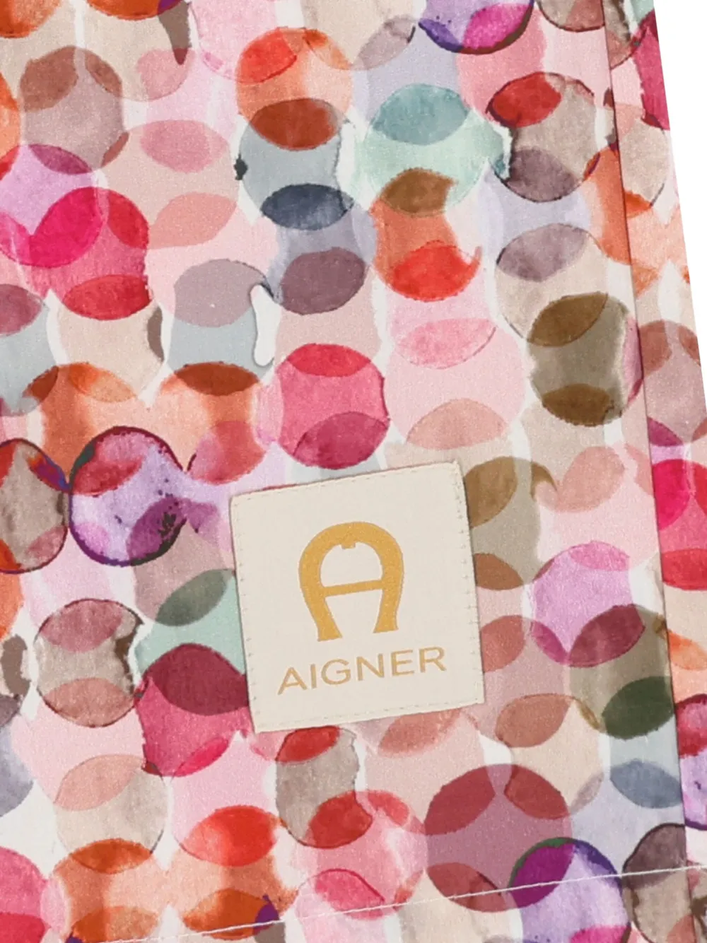 Брюки с горошинами Aigner Kids, розовый — фото 3