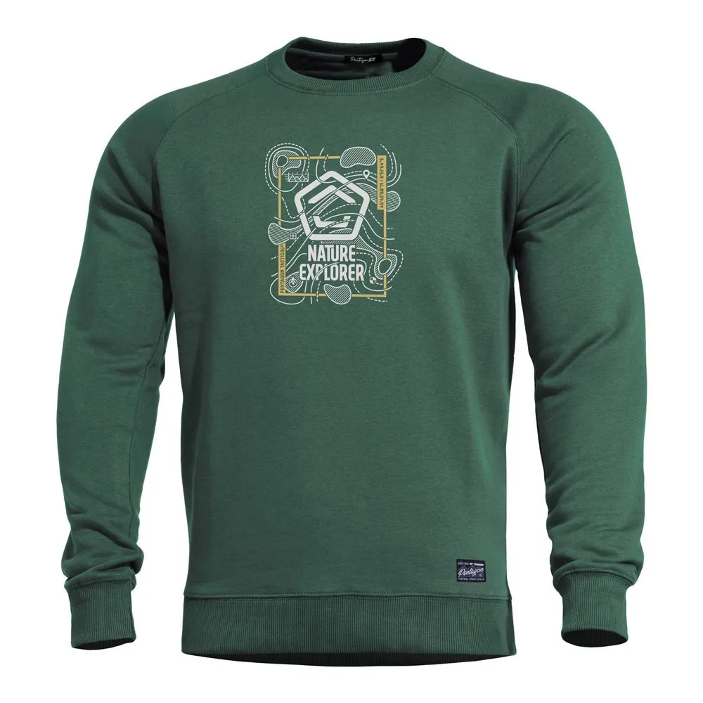 

Толстовка Pentagon Hawk Nature Explorer, зеленый