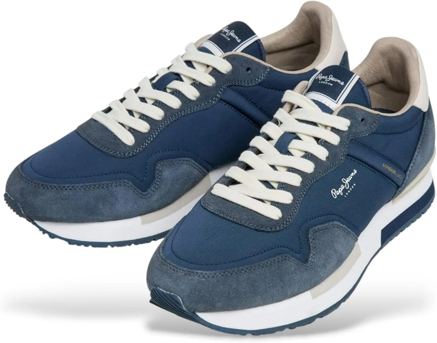 Мужские кроссовки Pepe Jeans Hailon Basic M, Blue Navy — фото 3