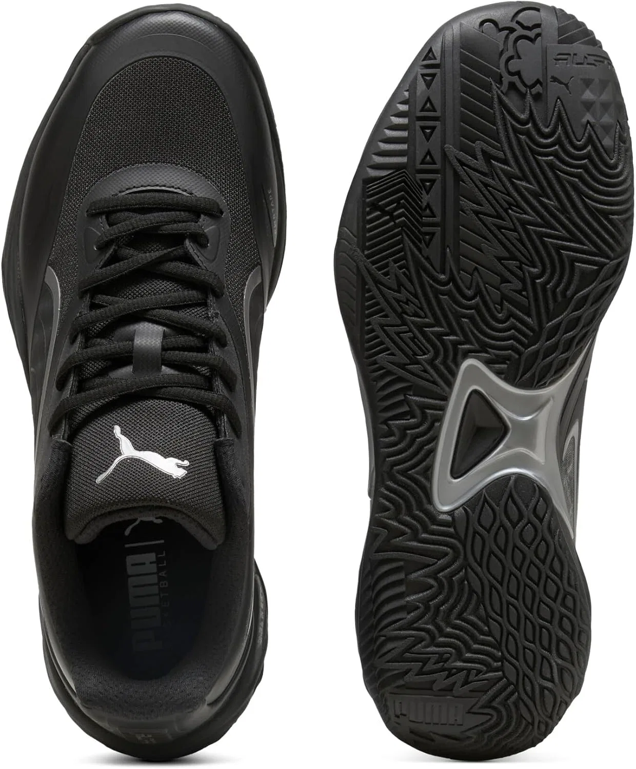 Мужские кроссовки Puma All-Pro Nitro Skybreak, черный/серебряный — фото 4