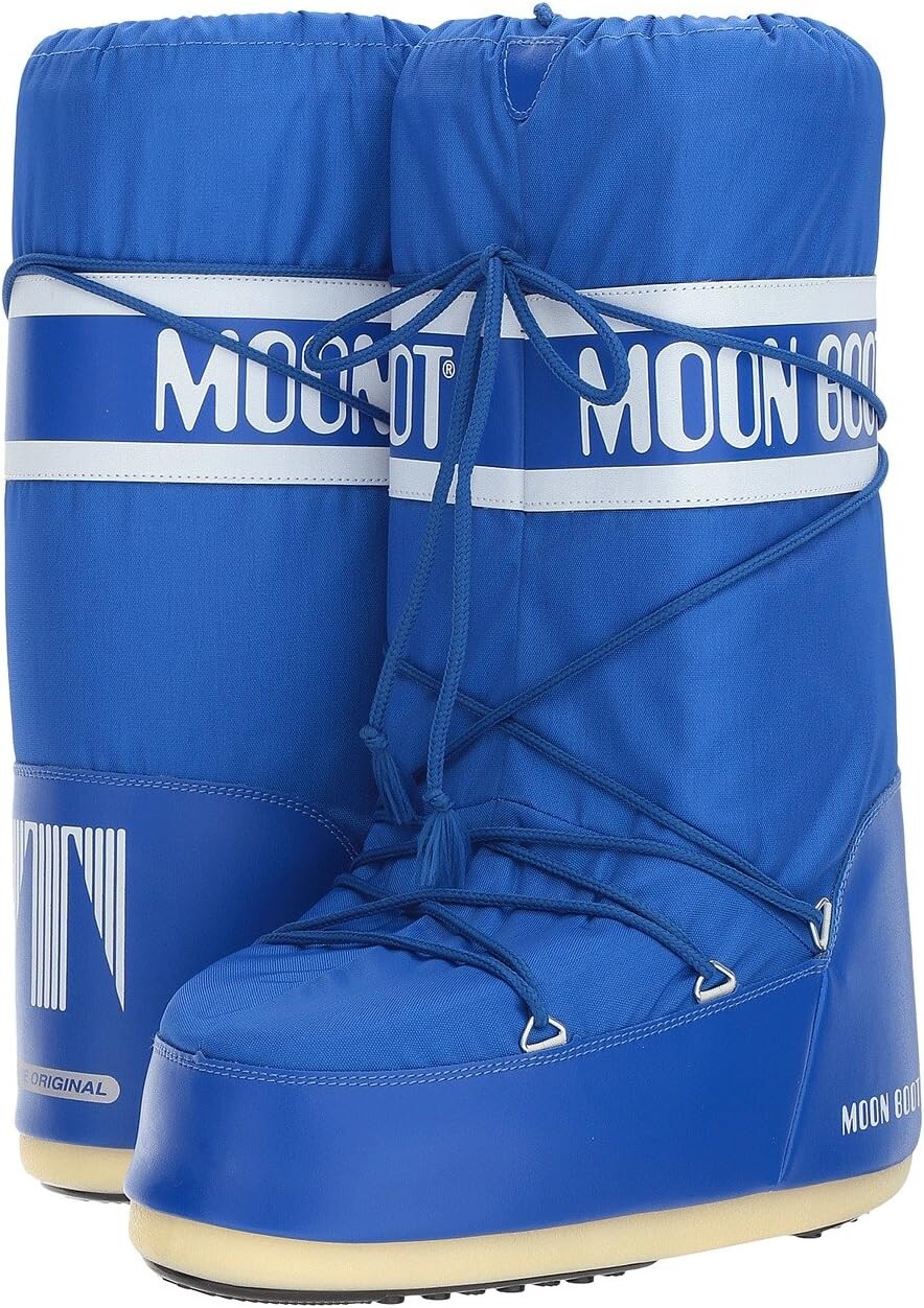 

Зимние ботинки Moon Boot Nylon MOON BOOT, цвет Electric Blue