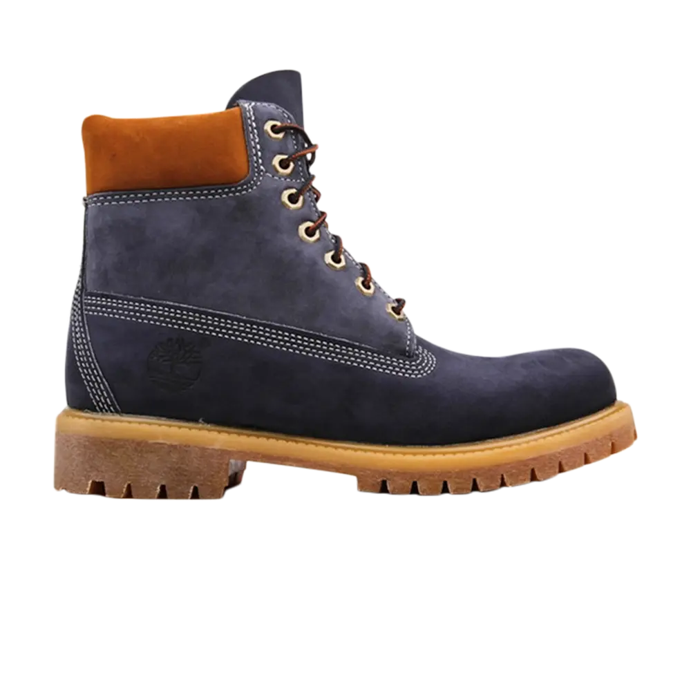 Ботинки Timberland Premium 6 Inch, синий / коричневый