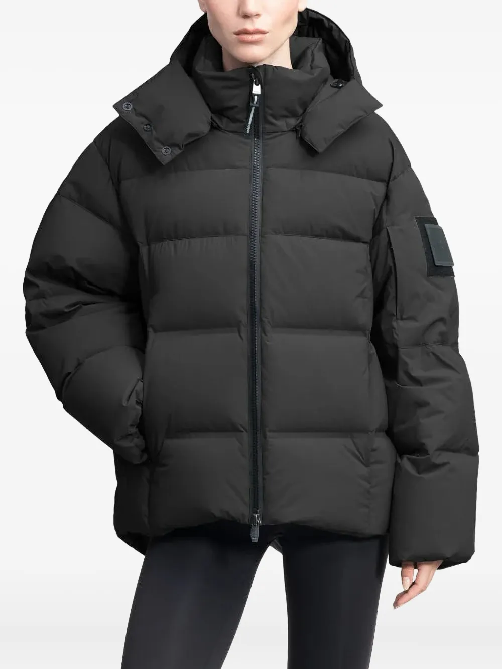 

Стёганая куртка на молнии Nobis, черный