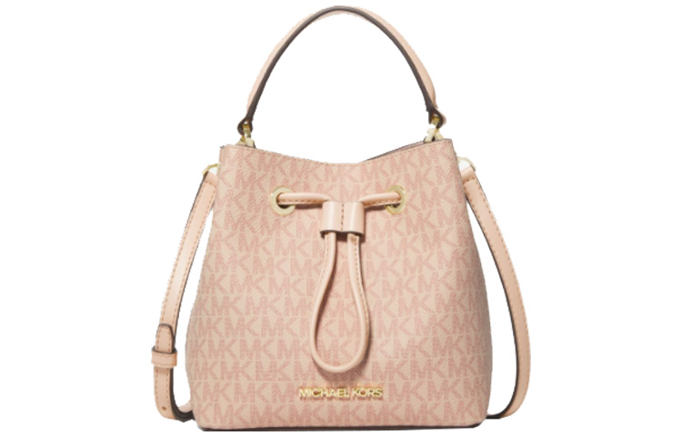 

Сумка-ведро Suri из холста, сумка через плечо, кросс-боди маленькая женская балетный розовый MICHAEL KORS