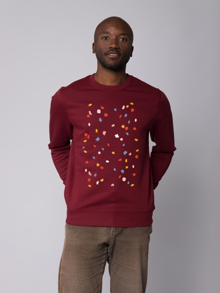 

Толстовка wat Apparel This is Art, цвет weinrot