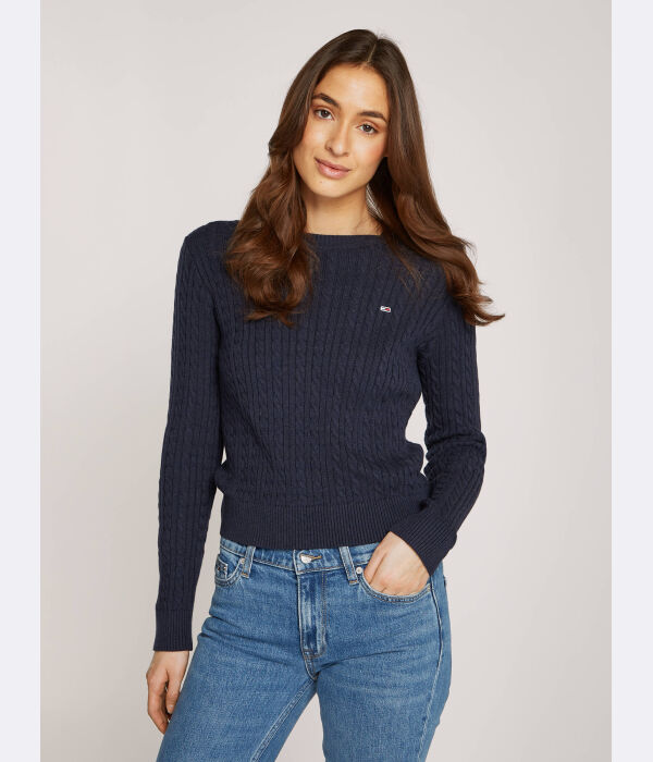 

Свитер необходим Regular fit Tommy Jeans, синий