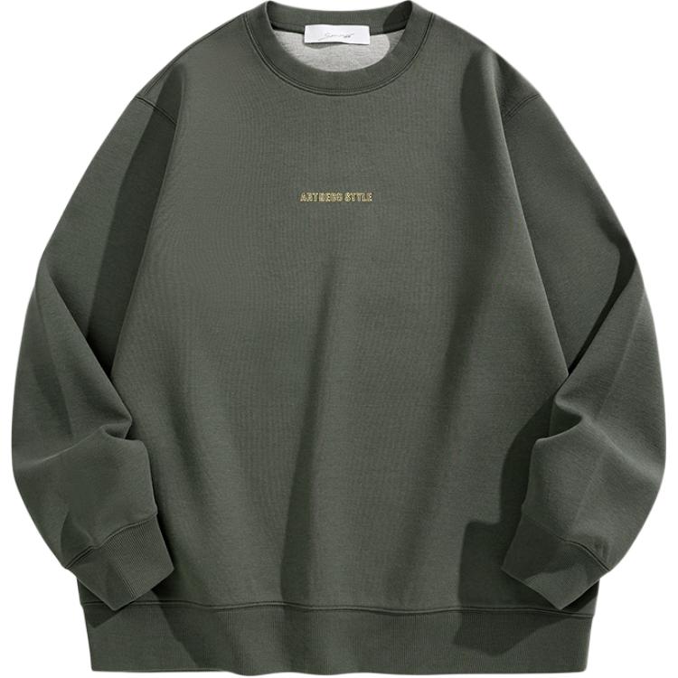 

PEACEBIRD MEN Свитшот мужской зимний Moss Green 1 Crew Neck Moderate, Зеленый, PEACEBIRD MEN Свитшот мужской зимний Moss Green 1 Crew Neck Moderate