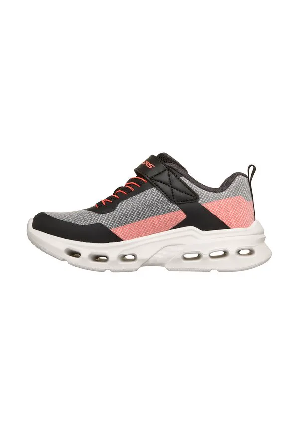Кроссовки skechers glidestep drift Skechers, Black White Textile Synthetic Orange Trim