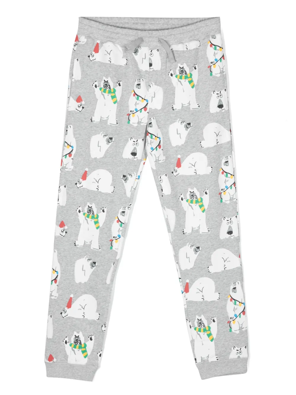 

Брюки с принтом Stella McCartney Kids, серый