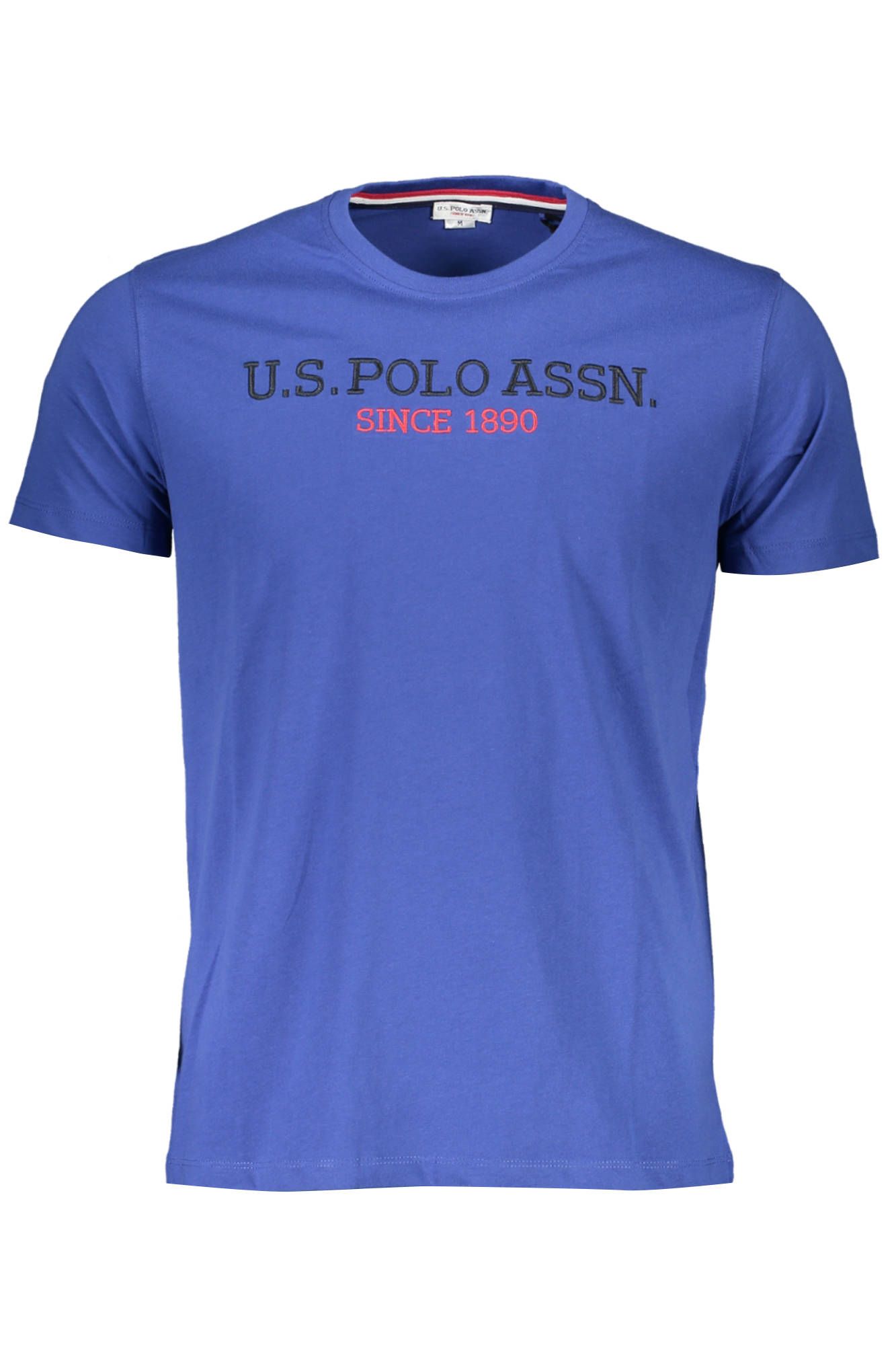 

Синяя хлопковая мужская футболка U.S. Polo Assn.