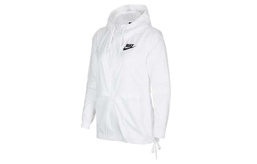 

Nike Женская куртка бело-черная, White Black