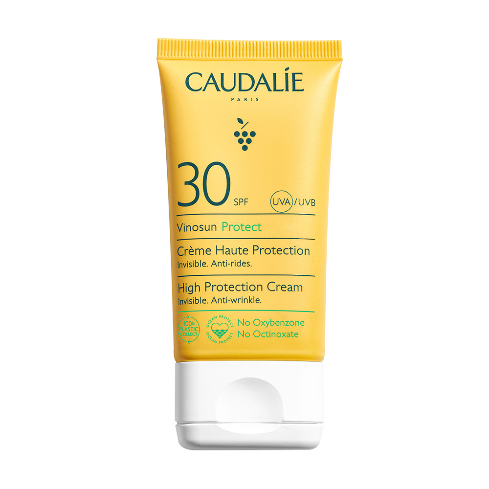 

Солнцезащитный крем для лица с SPF30 vinosun high protection cream spf30 Caudalie, 50 мл
