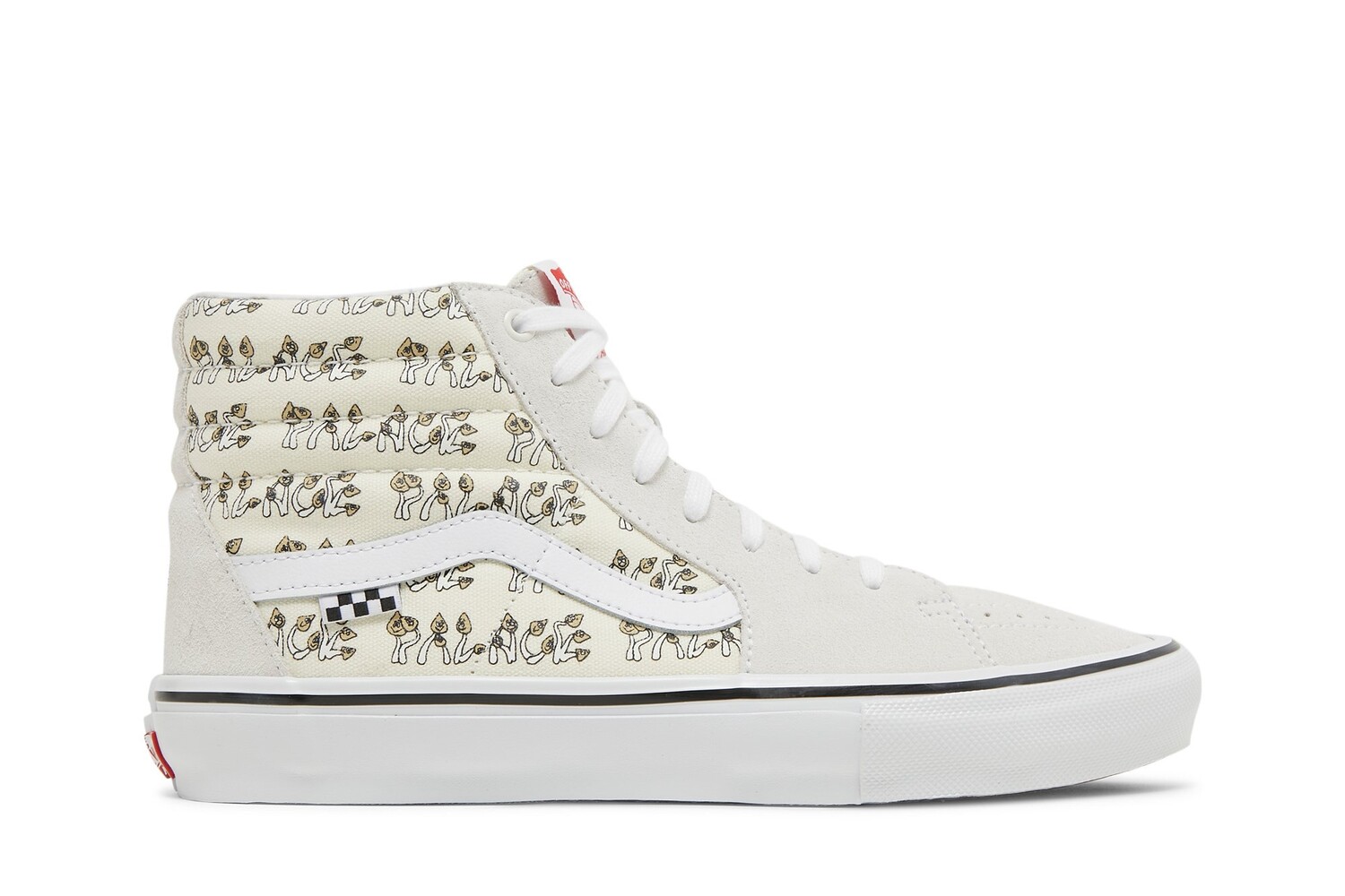 

Кроссовки Palace x Sk8-Hi Vans, белый
