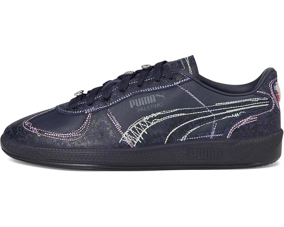 Кроссовки PUMA Palermo Squid Game Shoes, Navy/Bright Melon — фото 4