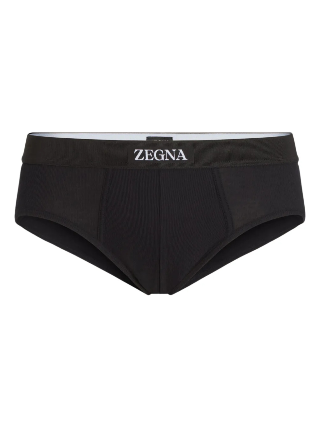 

Zegna трусы-брифы с логотипом, черный