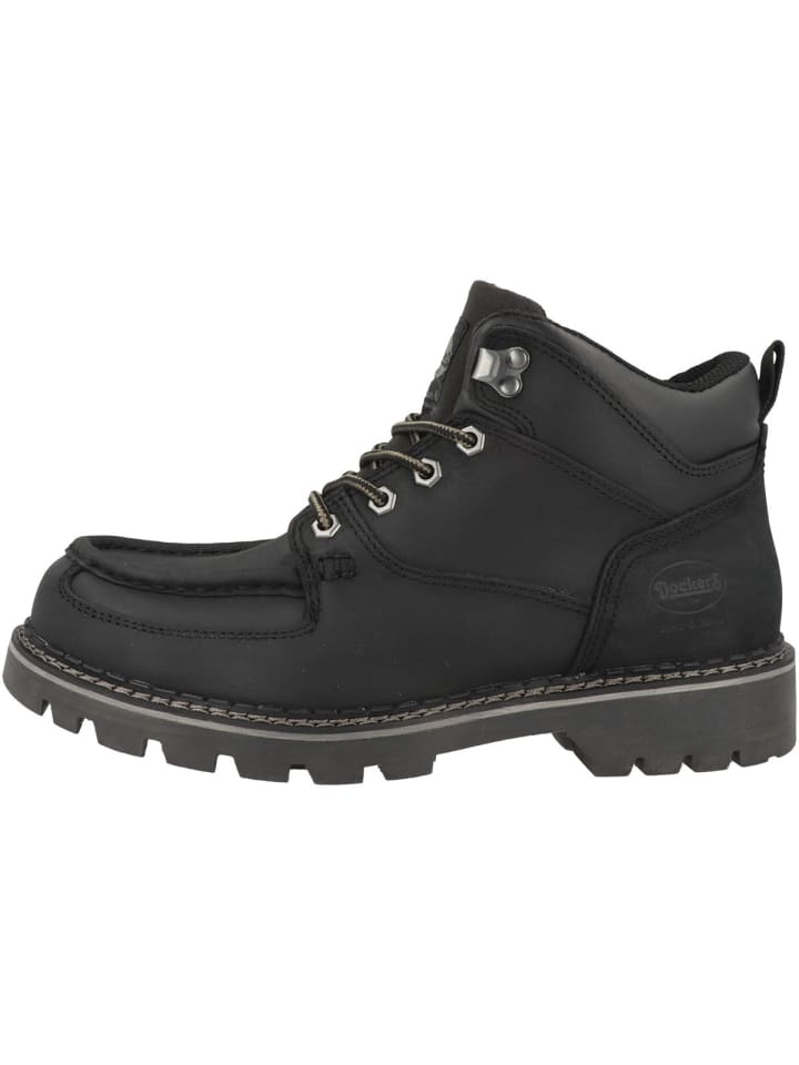 Ботинки 45NB016 черного цвета Dockers by Gerli