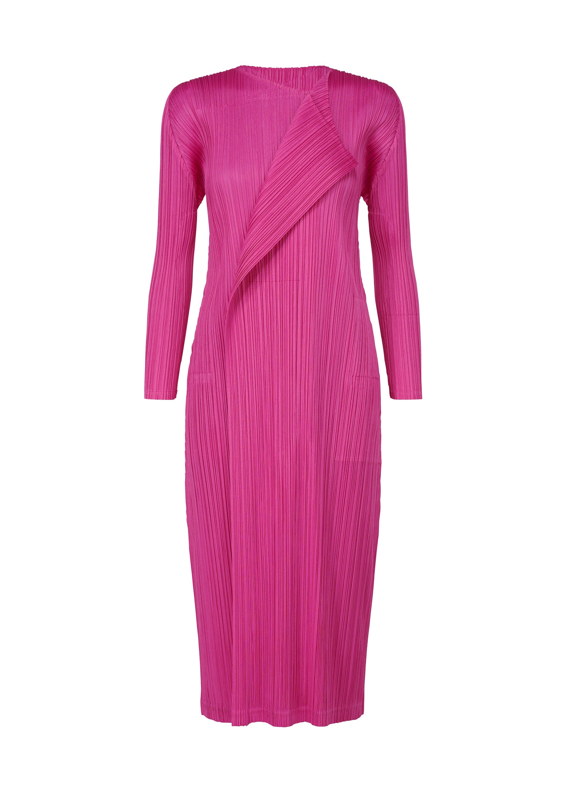 

Платье light wave Pleats Please Issey Miyake, розовый