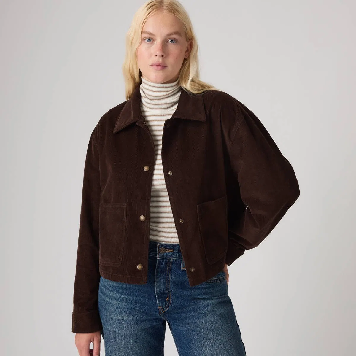 Укороченная рабочая куртка Levi's, Red - Red