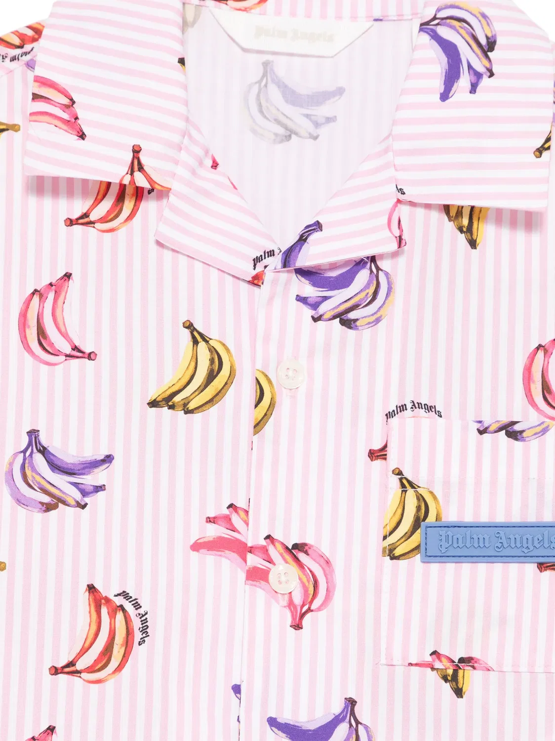 Рубашка Bananas Palm Angels, розовый — фото 3