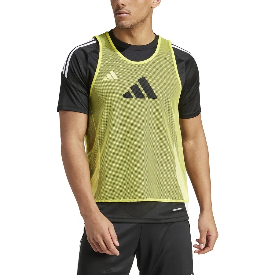 Спортивный топ без рукавов adidas JF3244 TRG BIB, Желтый — фото 2