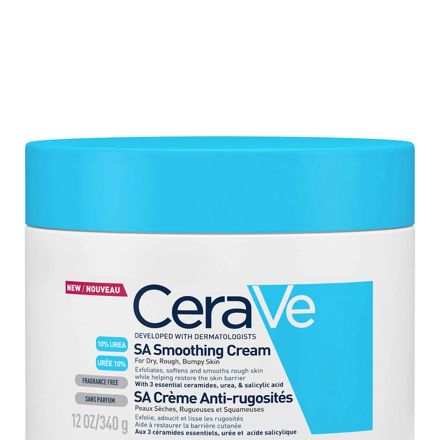 Крем для тела с салициловой кислотой SA Smoothing Cream CeraVe, 340 г — фото 2