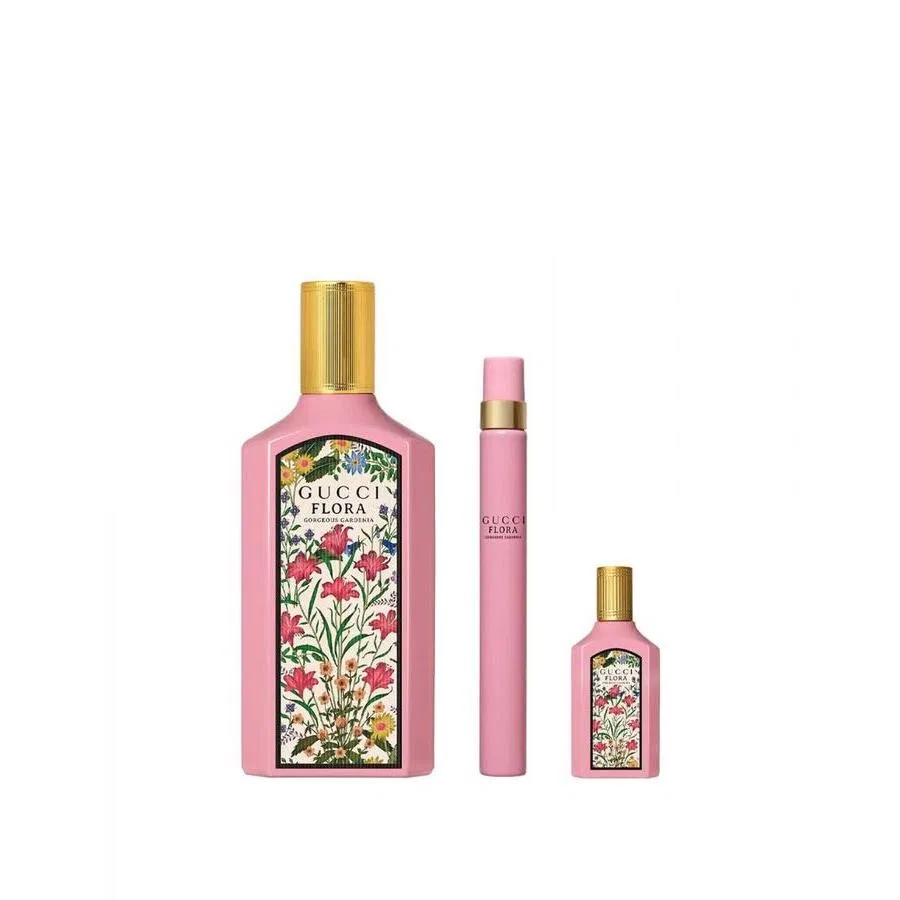 Парфюмерный набор цветочный Gucci Flora Gorgeous Gardenia, 100 мл