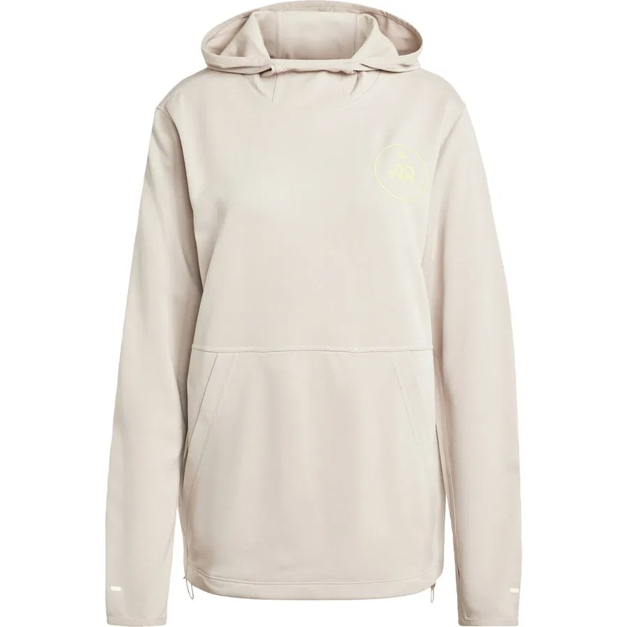 Худи спортивное с капюшоном Performance IZ1644 Own The Run Runners Hoodie adidas, Бежевый