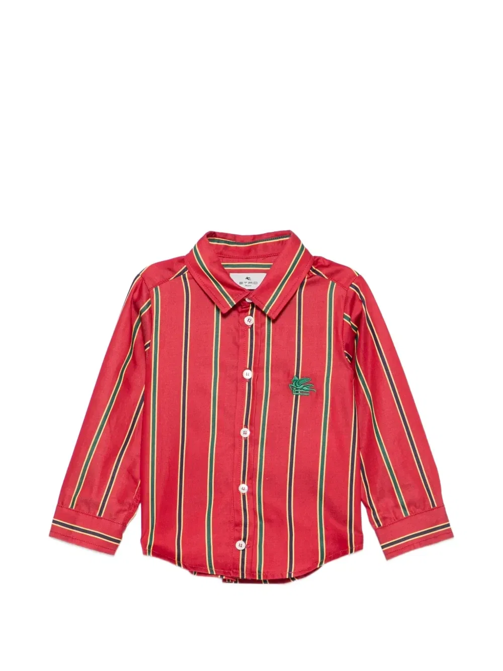 Полосатая рубашка ETRO KIDS, красный