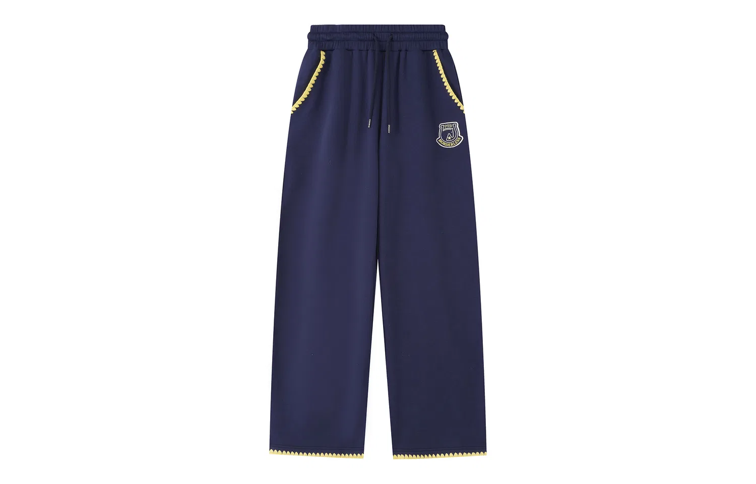 Детский комплект из свитшота и спортивных штанов на флисе с вышивкой F426, Navy Blue