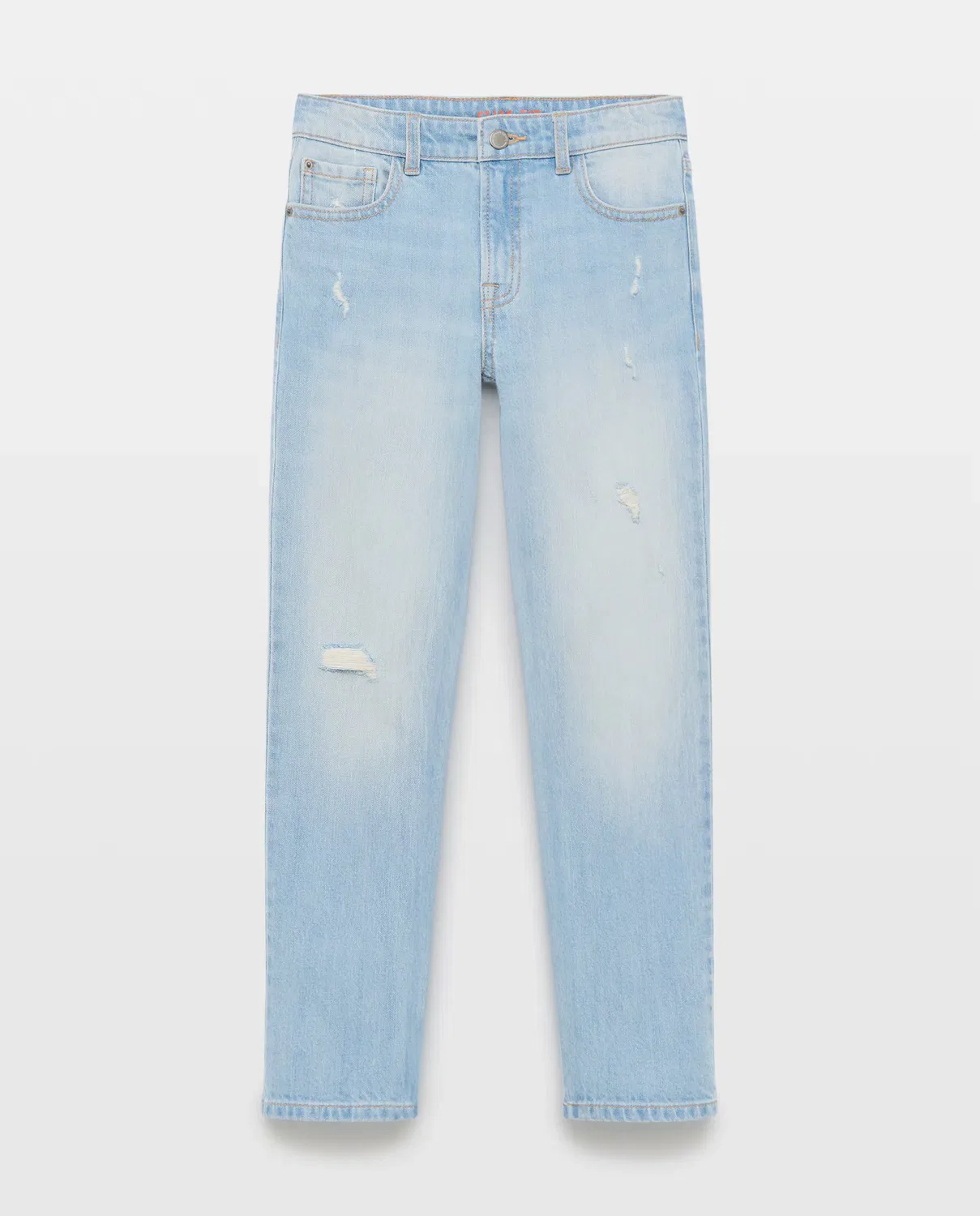 Детские джинсы для мальчиков slim fit Kids El Corte Inglés, Cerúleo — фото 4
