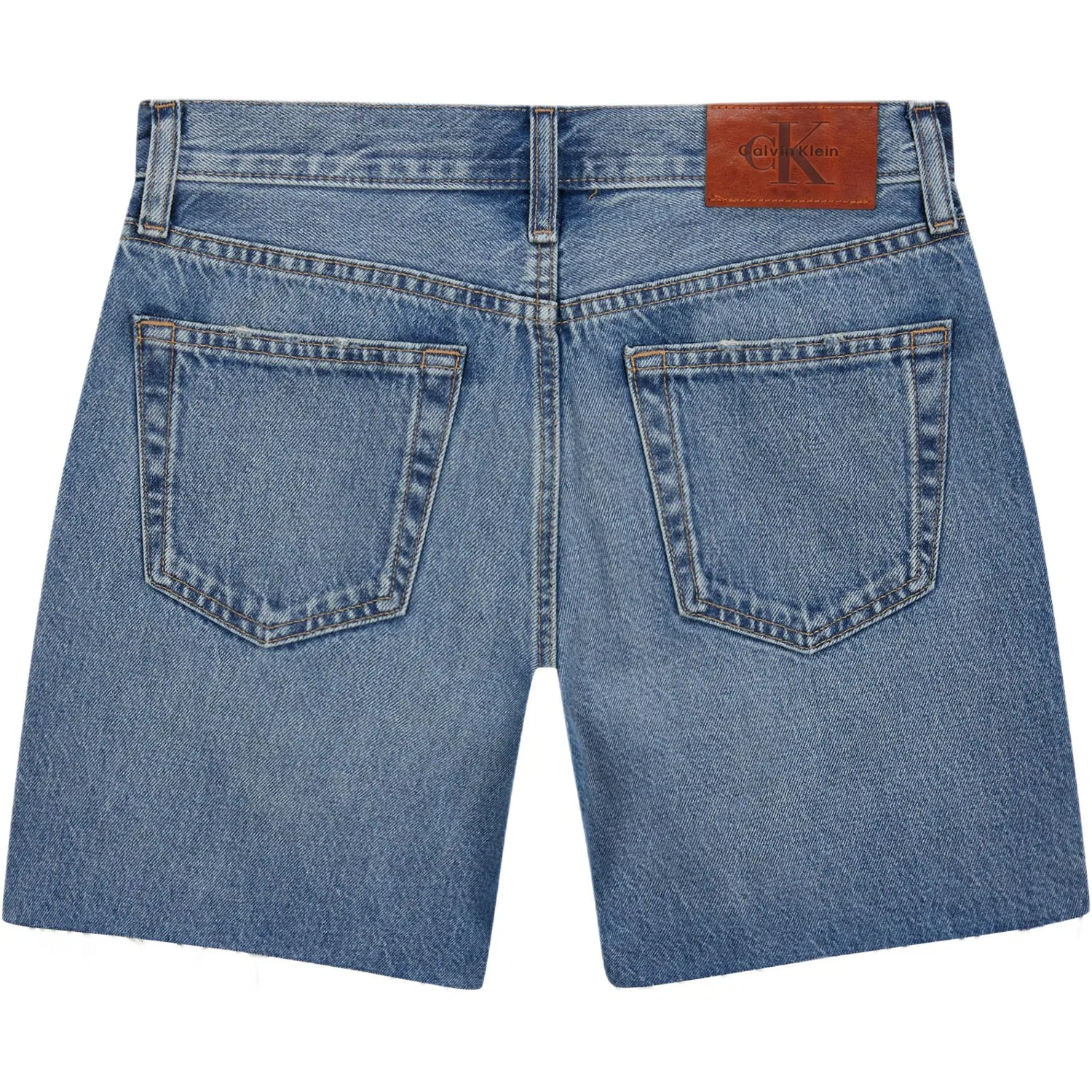 Джинсовые шорты Light Blue Calvin Klein — фото 2