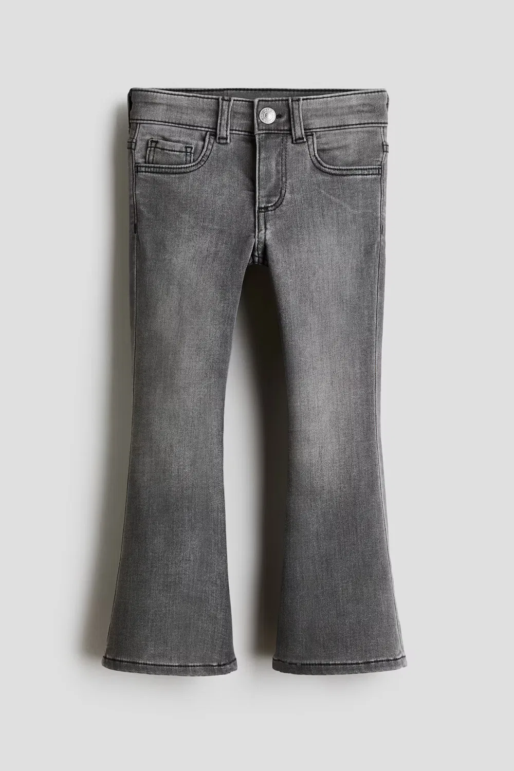 Очень мягкие джинсы-клеш H&M, Denimgrau