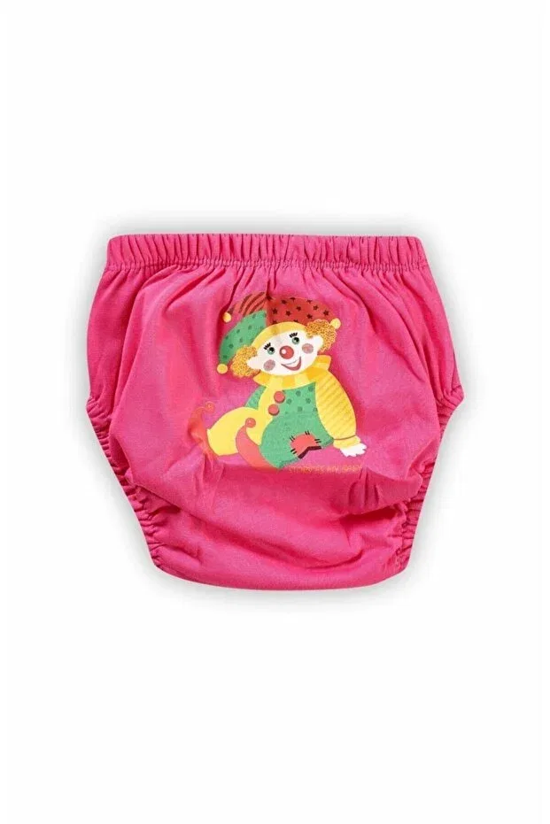 Детские трусики для девочек хлопковые 3-штучный набор Bonbonetti Chocolate Baby&Kids, Fuchsia-Lilac-White — фото 4