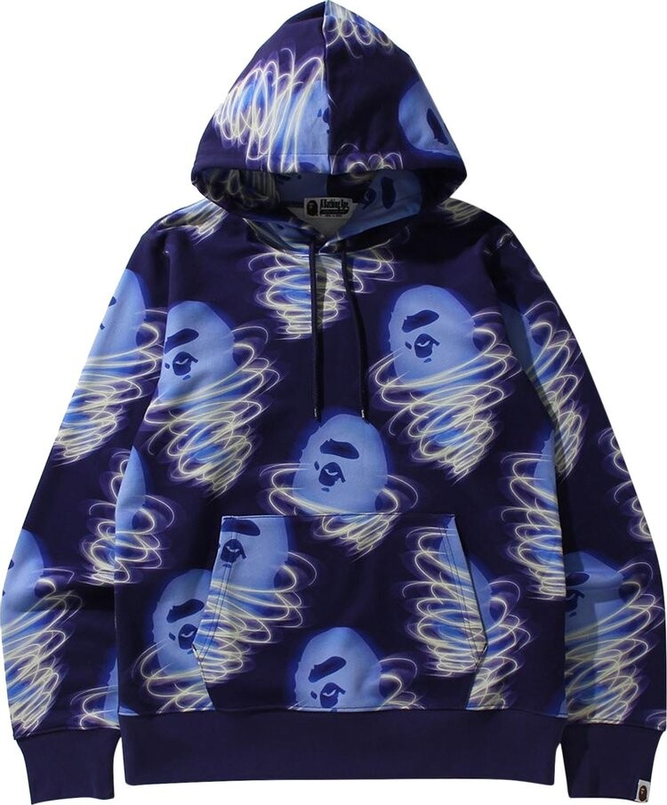 

Худи BAPE Storm Pullover Hoodie 'Purple', фиолетовый