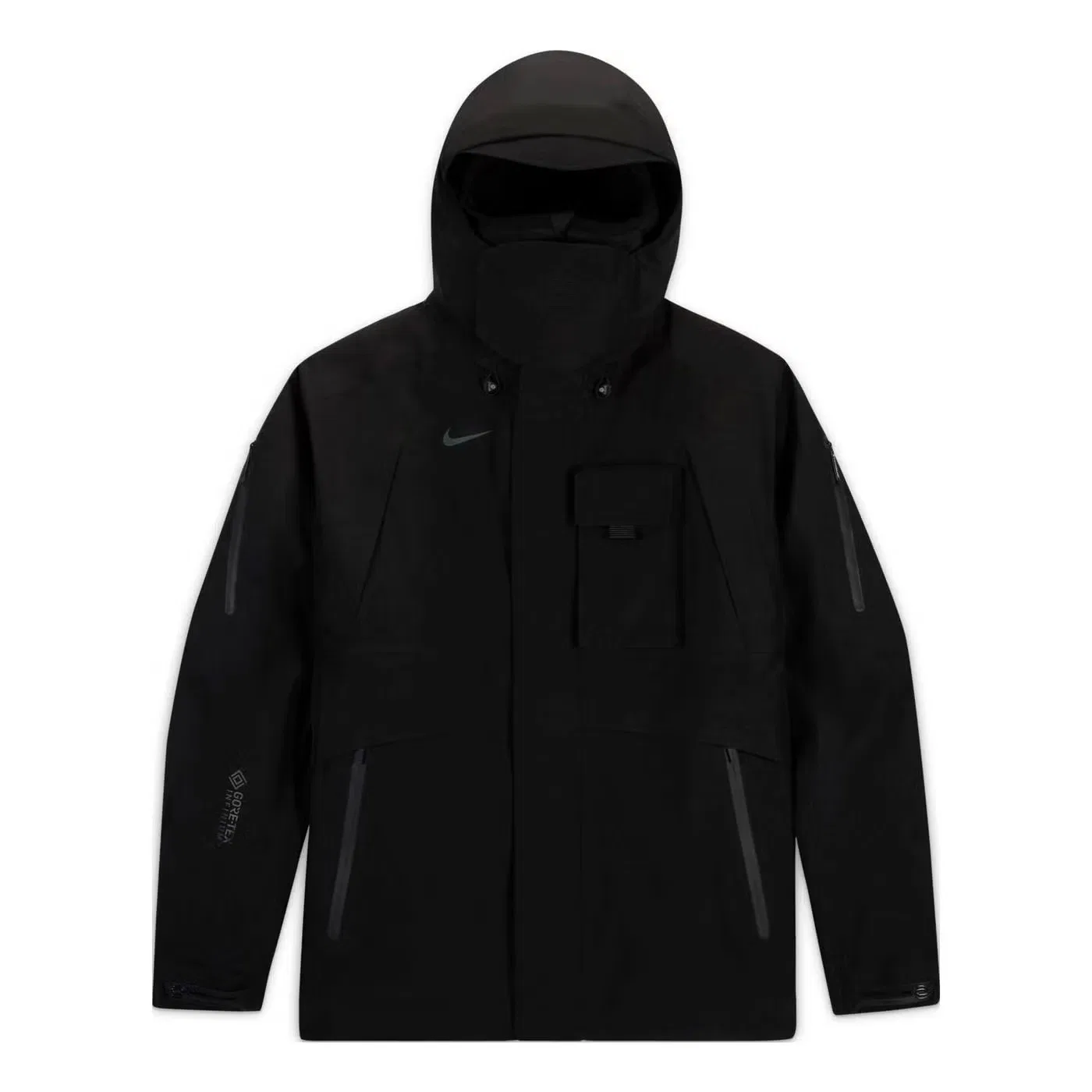 Куртка с капюшоном и карго-карманами с логотипом X Travis Scott Nike, черная