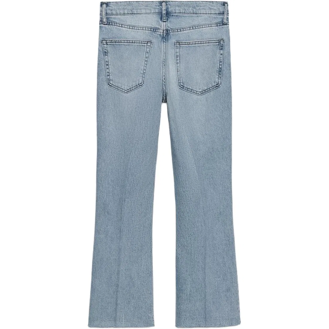 Женские джинсы с клешем Light Blue ZARA, Light Blue — фото 3