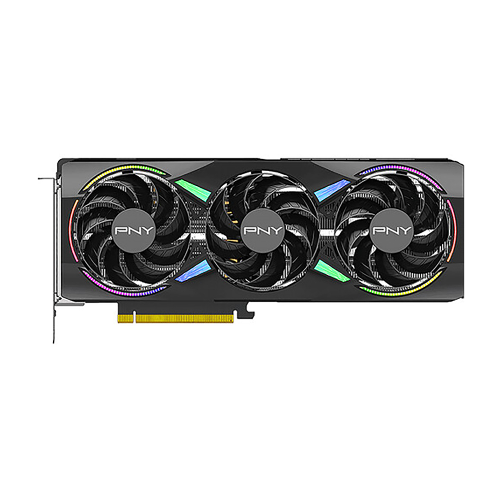 

Видеокарта PNY NVIDIA GeForce RTX 5070 Ti ARGB EPIC-X RGB OC Triple Fan, 16 Гб, чёрный