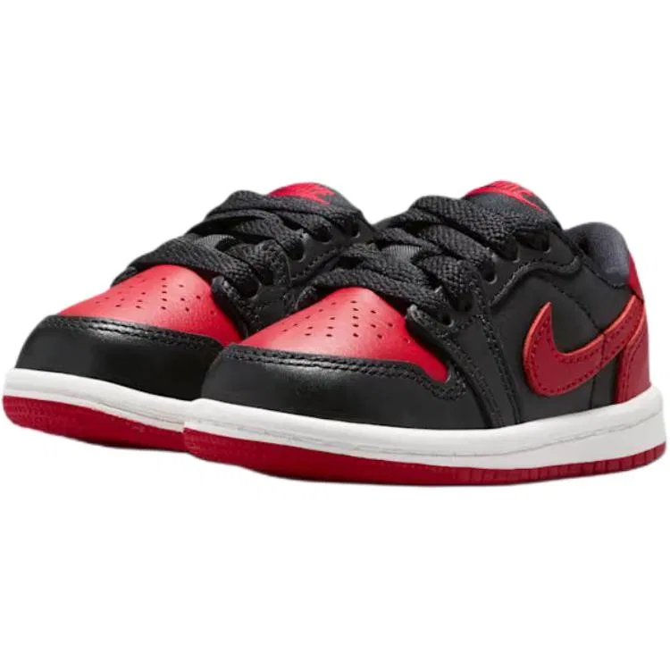 Кроссовки для малышей Jordan Low Top Toddler Black Red — фото 4