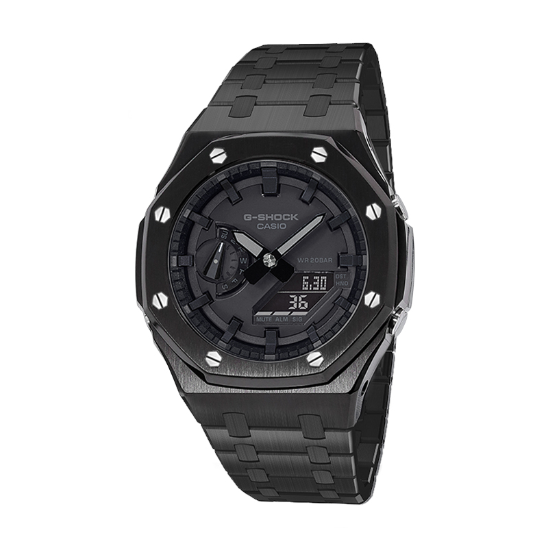 

CASIO Часы Unisex Liquid Crystal/Analog Dual Display Series Black Watch